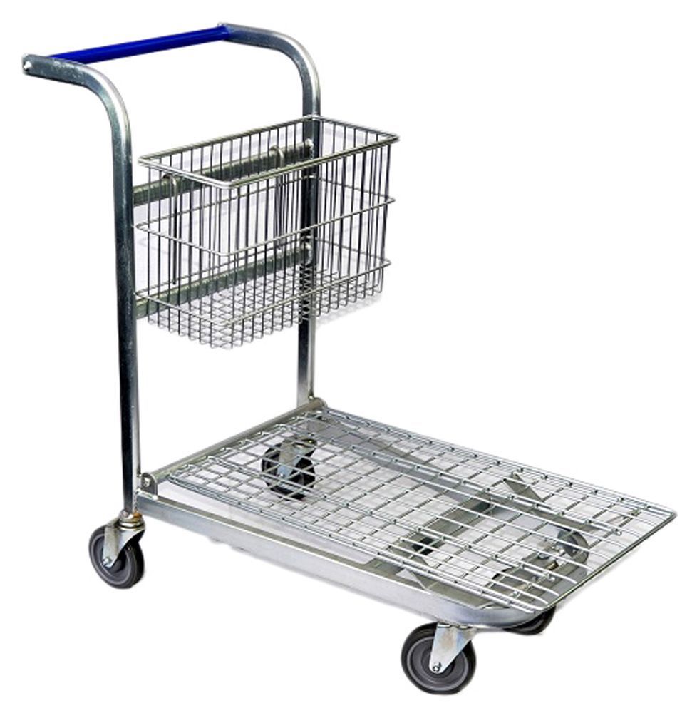 Image of Flat Deck Shopping Trolley