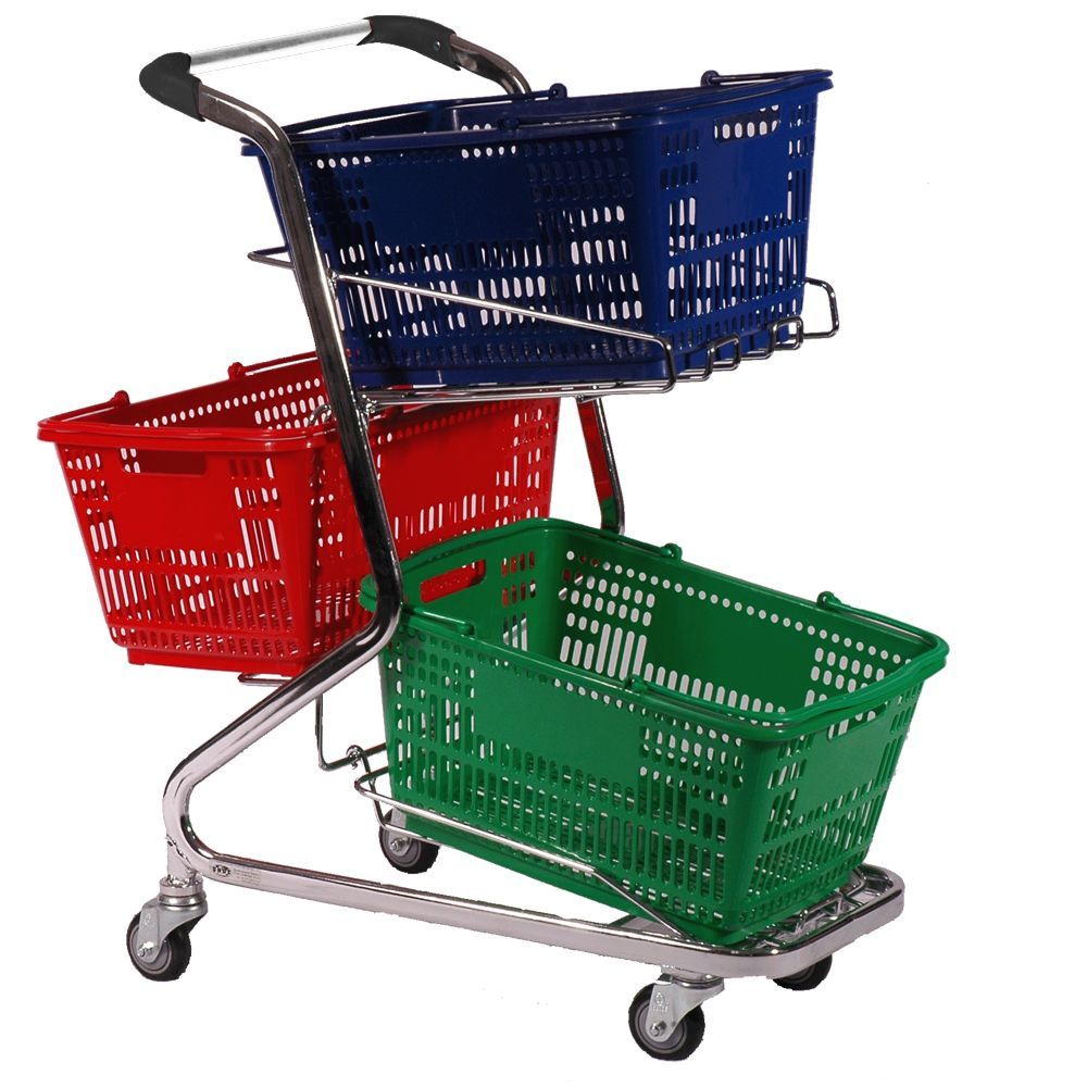Image of Basket Trolley Cart